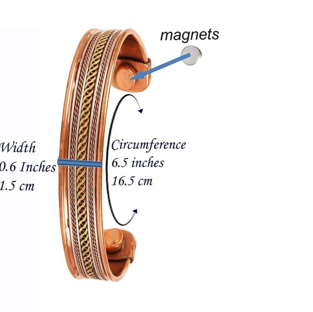 Copper Bangle - Picture 2 of 6